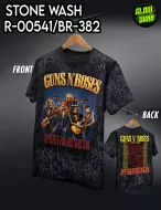STONE WASH R - 00541 - BR - 382 GUNS N ROSES (T-shirts,ROCK&TEES, Caballo)