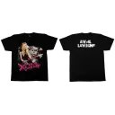 AVIRIL LA VIGNE TDM 0932 HOT ROCK T- SHIRTS