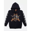 H-135-4379F (Hoody with ZIP, Rock Eagle)