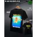 R - 00192 - BR - 016 NIRVANA (T-shirts,ROCK&TEES, Caballo)
