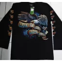 Rock Chang longsleeve LS GR №782 лонгслив,орёл,байкер