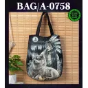 BAG-A - 0758 Caballo  (сумка, волк, индеец)
