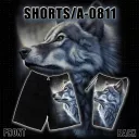 A - 0811 Caballo (shorts) (шорты,волк,животные)