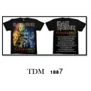 IRON MAIDEN TDM 1887 HOT ROCK T- SHIRTS