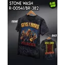 STONE WASH R - 00541 - BR - 382 GUNS N ROSES (T-shirts,ROCK&TEES, Caballo)