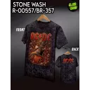 CABALLO STONE WASH R-00557 BR 357 AC DC (t-shirt) Группы
